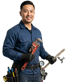Plumbing Services worker